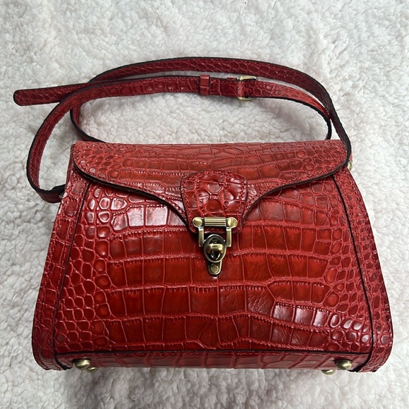 Patricia Nash leather crossbody bag